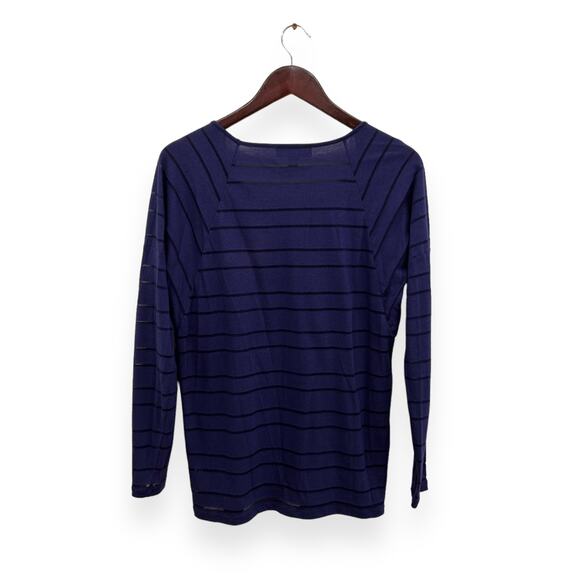 Michael Kors Knit Cotton Long Sleeve Top Size Small - Picture 2 of 6